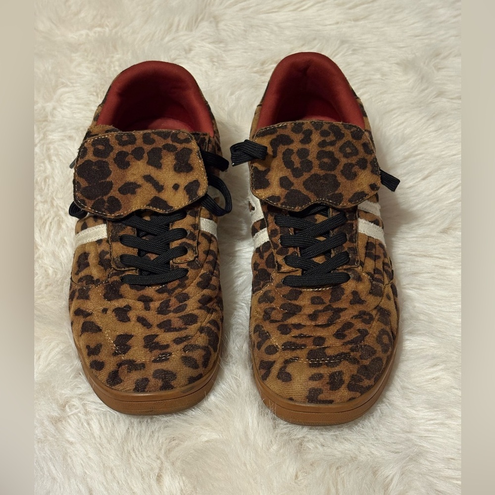 Steve Madden Leopard Print Sneakers - Picture 5 of 7